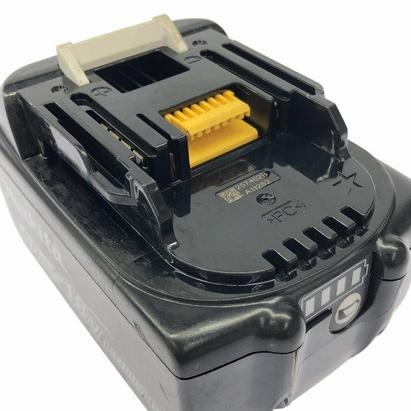 ☆美品☆makita マキタ 18V 6.0Ah 純正リチウムイオンバッテリー BL1860B 急速充電対応 残量表示付 雪マーク119542 - 8
