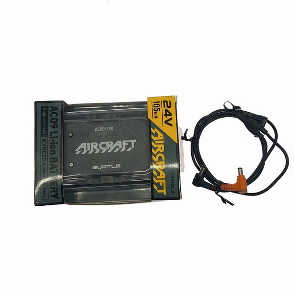 ☆比較的綺麗☆BURTLE バートル エアークラフト リチウムイオンバッテリー AC09 ファン AC370 充電器 空調作業服Mサイズ付き119276 - 9