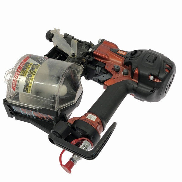 ☆中古品☆ MAX マックス 高圧コイルネイラ HN-75N2(D)-R マイスターレッド AEROSTAR/エアロスター 本体+パーツ+ケース133500 - 7