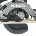 ☆比較的綺麗 限定色☆HiKOKI ハイコーキ 36V 125mm コードレス丸のこ C3605DA(SK) アイスグレー 充電式マルノコ 丸ノコ117508 - 6