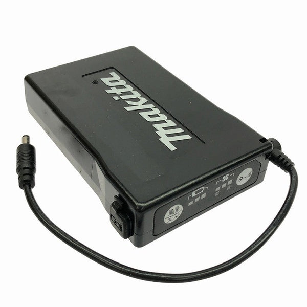 ☆中古品2個セット☆makita マキタ 7.6V 54Wh 充電式ファンジャケット専用バッテリー BL07150B A-68507 ACアダプタ付 空調作業服用132820 - 3