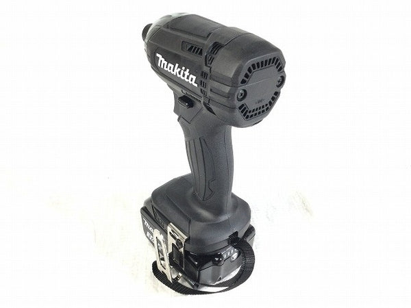☆未使用品☆ makita マキタ 18V 充電式インパクトドライバー TD149DRFXB 黒/ブラック バッテリー2個3.0Ah)充電器+ケース133345 - 4
