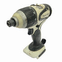 ☆中古品☆makita マキタ 14.4V 充電式4モードインパクトドライバー TP130D 白 充電器 ケース付 コードレス123399 - 4