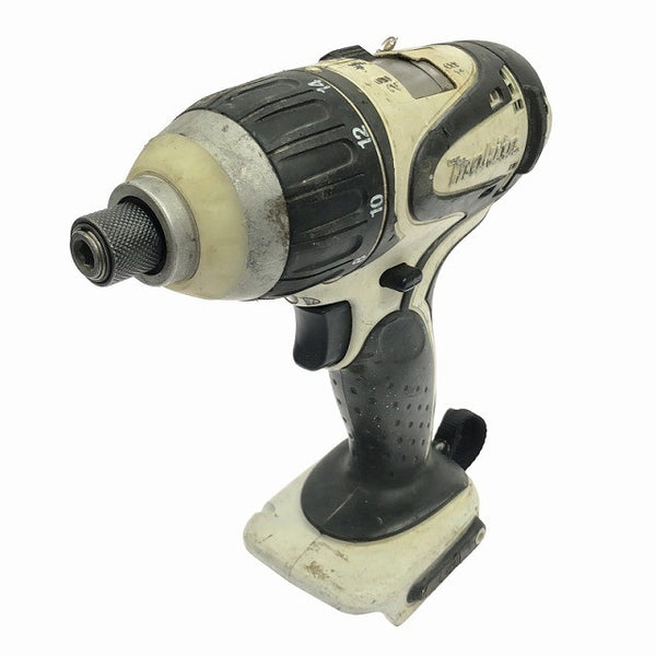 ☆中古品☆makita マキタ 14.4V 充電式4モードインパクトドライバー TP130D 白 充電器 ケース付 コードレス123399 - 4