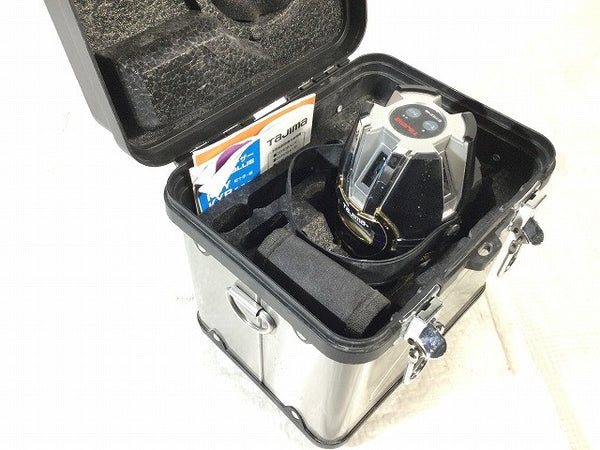☆中古品☆Tajima タジマ ZERO BLUE ブルーグリーンレーザー墨出し器 ZEROB-KJY 受光器 RCV-G 三脚付き130207 - 3