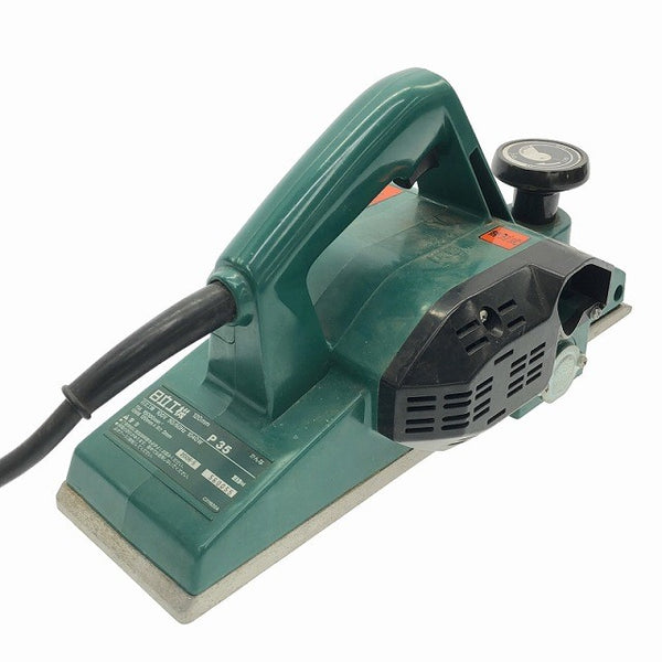☆中古品☆HITACHI 日立工機 100V 120mm 電動かんな P35 コード式 電気カンナ 電動カンナ 電気かんな 研削機 木材加工120430 - 4