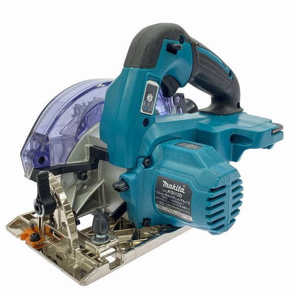 ☆中古品☆makita マキタ 18V 125mm 充電式防じんマルノコ KS513D 本体のみ 電動工具 切断機 丸鋸 集じん コードレス130052 - 5