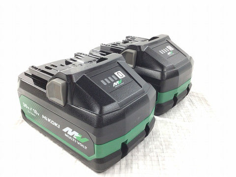 ☆未使用品 2点セット☆HiKOKI ハイコーキ 36V 4.0Ah 純正 マルチボルトバッテリー BSL36B18X リチウムイオン蓄電池 - 0