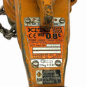 ☆中古品☆KITO キトー レバーブロック L5形 LB008 荷重0.8ton/800kg 揚程1.5m レバーホイスト ガッチャ 荷揚げ機 荷締め機134842 - 8