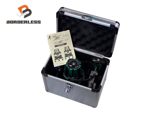 ☆比較的綺麗☆ SHINWA シンワ測定 グリーンレーザー墨出し器 LASER ROBO Neo51 BRIGHT 78279 受光機 71501 付属品 ケース134747 - 1