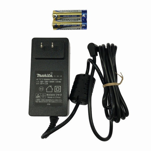 ☆中古美品☆makita マキタ 40Vmax 充電式ラジオ MR002G 黒 本体＋ACアダプタ付 Bluetooth対応 コードレス 現場ラジオ 作業ラジオ130907 - 10