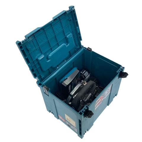 ☆比較的綺麗☆makita マキタ 165mm 40Vmax 充電式マルノコ HS001GRDXB 黒/ブラック バッテリー2個(40Vmax 2.5Ah) 充電器 ケース付111790 - 0