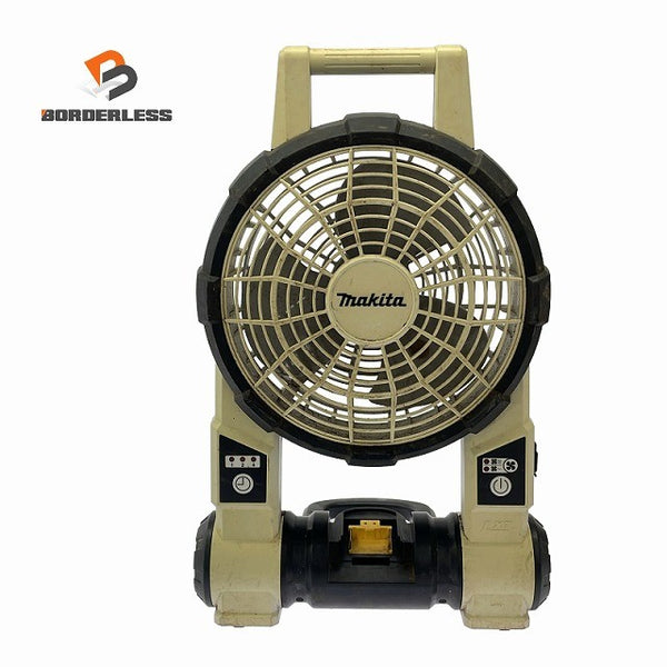 ☆中古品☆makita マキタ 100V/14.4V18V 充電式ファン CF201D 白/ホワイト 本体のみ コードレス バッテリー式 送風機 扇風機127532 - 1