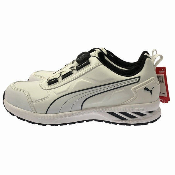 ☆未使用品☆PUMA プーマ 28.0センチ/cm 安全靴 64.248.0 RIDER 2.0 ライダー2.0 ホワイト ディスク ロー 作業靴 現場 プロスニーカー134973 - 4
