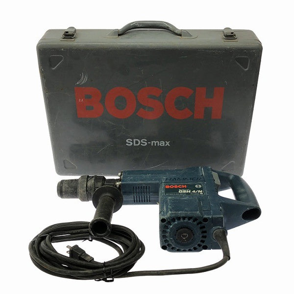 ☆中古品☆BOSCH ボッシュ 100V 斫つりハンマー GSH4/N ケース付 SDSマックス 電動ハンマー ハツリ機 はつり機 斫り機129685 - 3