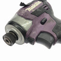 ☆中古品☆makita マキタ 18V 充電式インパクトドライバ TD173DGXAP 紫/パープル バッテリー2個(18V 6.0Ah) 充電器 ケース付 - 8