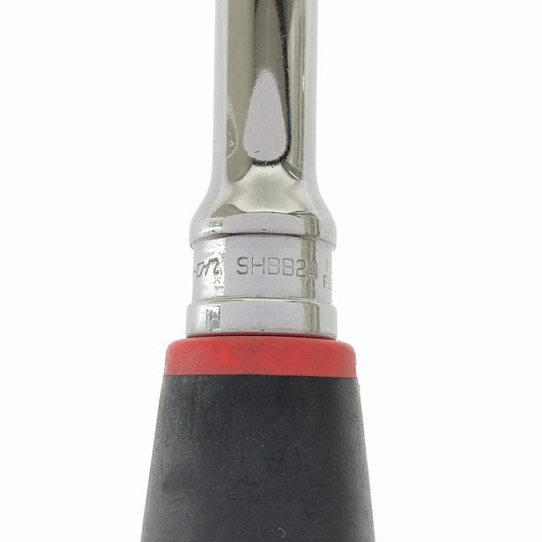 ☆比較的綺麗☆Snap-on スナップオン 12.7mm 1/2 ブレーカーバー SHBB24 ソフトグリップ スピンナーハンドル - 8