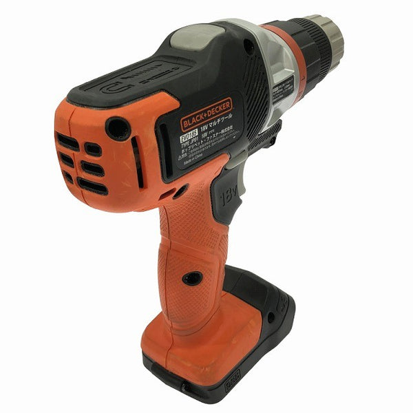 ☆極美品☆BLACK+DECKER 18V コードレスマルチツール EVO185 ヘッド ESH/ERS/EDD/EJS/EIH/EHH183 バッテリ2個(2Ah)充電器 ケース付134741 - 4