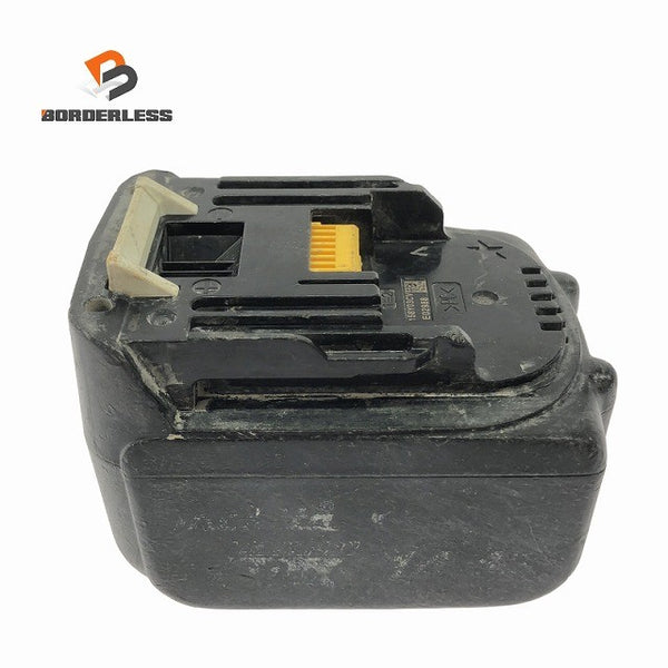 ☆中古品☆makita マキタ 14.4V 5.0Ah 純正リチウムイオンバッテリー BL1450 リチウムイオン電池 蓄電池 充電池137560 - 1