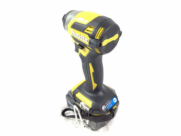 ☆未使用品限定色☆ makita マキタ 18V 充電式インパクトドライバ TD173DGXFY 黄/イエロー バッテリー2個(18V 6.0Ah)充電器117354 - 6