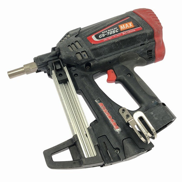☆中古品☆MAX マックス ガスネイラ GS-725C 本体のみ ガス銃 鋲打ち機 ピン打機 電動工具 ガス式工具131366 - 2