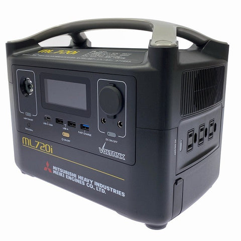 ☆中古美品☆MITSUBISHI 三菱重工 ポータブル電源 VOLTRNK ML720i 720Wh 660W モバイルバッテリー アウトドア キャンプ 防災131308 - 0