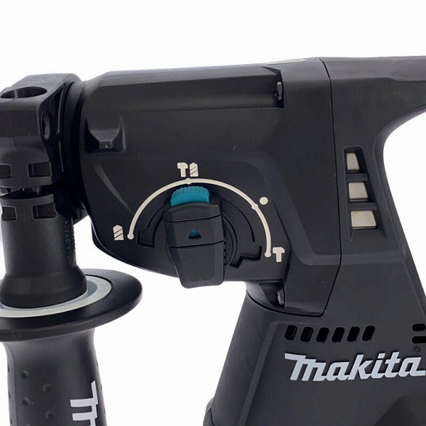 ☆未使用品☆makita マキタ 18V 充電式ハンマドリル HR244DRGXB 黒 バッテリ2個(18V6.0Ah) 充電器 ケース付 ハンマードリル134810 - 8