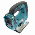 ☆未使用品☆ makita マキタ 18V 充電式ジグソー JV182DRG 青/ブルー 本体+バッテリー1個(6.0Ah)充電器+パーツ+ケース134770 - 6