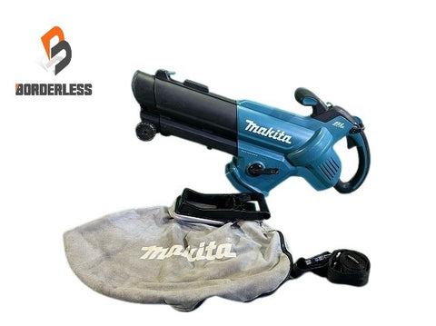 ☆中古品☆ makita マキタ 18V 充電式ブロワ MUB187D 本体のみ 集じん袋付き 充電器別売 バッテリー別売