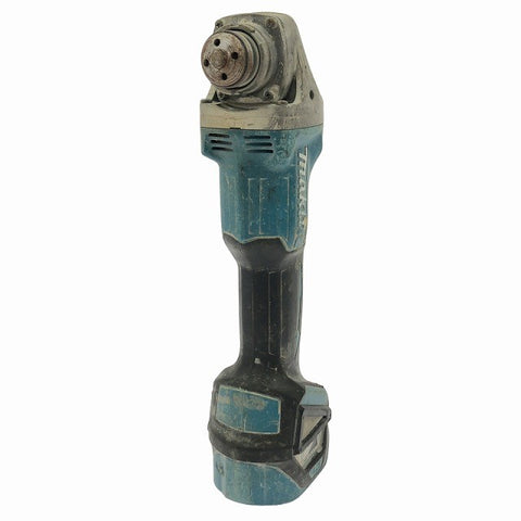 ☆中古品☆makita マキタ 18V 100mm 充電式ディスクグラインダー GA412D バッテリ1個(18V6.0Ah)付 コードレス ディスクサンダー130785 - 0