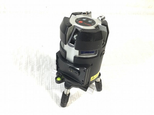 ☆中古品☆Tajima タジマ ZERO BLUE レーザー墨出し器 ZEROBLS-KJC 受光器 バッテリ1個 ACアダプタ ケース付き 測定130444 - 7