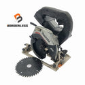 ☆中古品☆makita マキタ 18V 125mm 充電式マルノコ HS474D 黒 刃付属 コードレス バッテリー式 丸のこ 丸ノコ 丸鋸 - 1