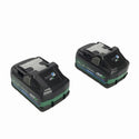 ☆未使用品2個セット☆HiKOKI ハイコーキ 純正マルチボルトバッテリー BSL36B18BX Bluetooth付き第2世代 蓄電池108359 - 3
