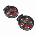 ☆未使用品☆サンエス 空調風神服 ハイパワーファンセット RD9110H 対応機種(RD9190/RD9090) 空調作業服用 ファンユニット114800 - 5