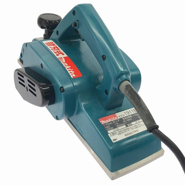 ☆比較的綺麗☆makita マキタ 100V 110mm カンナ 1911B SP 未使用替刃 パーツ付き 電動かんな 電気カンナ 電動鉋 電気鉋135994 - 5
