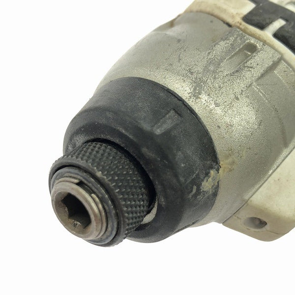 ☆中古品☆makita マキタ 10.8V 充電式インパクトドライバー TD110D 白/ホワイト 充電器(DC10SA)付 コードレス バッテリー式131168 - 6