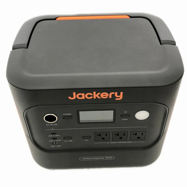 ☆比較的綺麗☆Jackery ジャクリ ポータブル電源 2000 New JE-2000D 2200W 2042Wh モバイルバッテリー アウトドア キャンプ 防災132587 - 6
