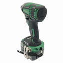 ☆比較的綺麗☆ HITACHI 日立工機 14.4V コードレスインパクトドライバ WH14DDL2 2LYPK(L) アグレッシブグリーン137959 - 7