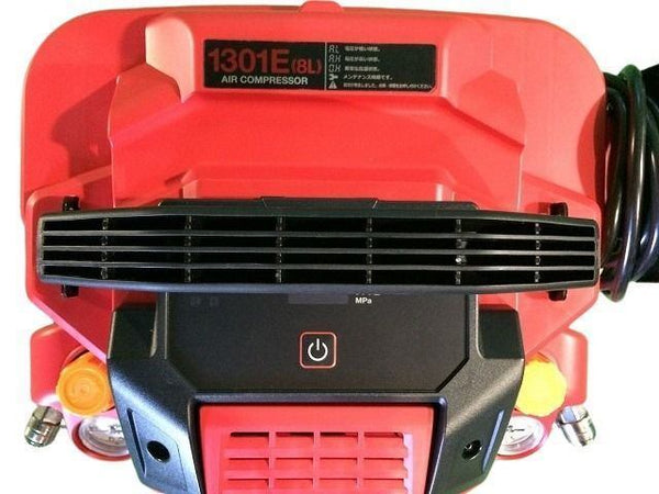 ☆未使用品☆ MAX マックス 8L 常圧専用 エアコンプレッサ AK-LL1301E 赤/レッド エア工具 エアーツール エアコンプレッサー103964 - 9