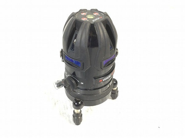 ☆中古品☆VOICE ヴォイス フルラインレーザー墨出し器 VLR-8X 受光器＋ケース付 レーザー墨出し機 光学測定器118024 - 4
