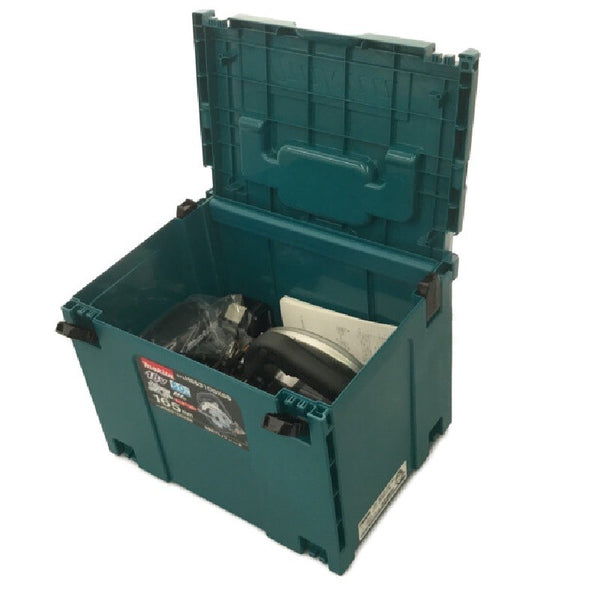 ☆未使用品☆makita マキタ 18V 165mm 充電式マルノコ HS631DGXSB 黒/ブラック バッテリー2個(18V 6.0Ah) 充電器 ケース付119756 - 2