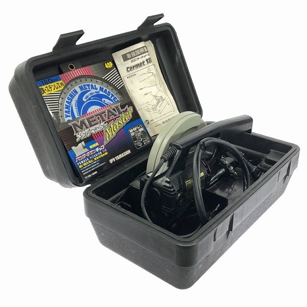 ☆中古品☆ IKURATOOLS イクラ 100V サーメットカッター IS-CTC180II 本体+替刃(未使用)+パーツ+ケース 育良精機 116831116831 - 2