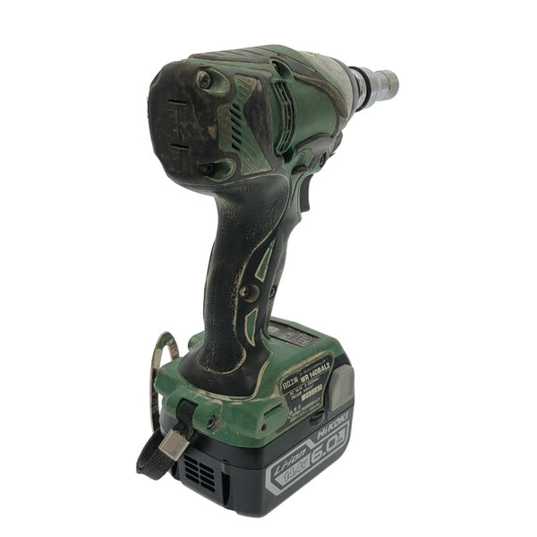 ☆中古品☆HITACHI 日立工機 14.4V コードレスインパクトレンチ WR14DBAL2 バッテリ2個(14.4V6.0Ah) 充電器付 充電式118259 - 4