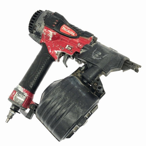 ☆中古品☆makita マキタ 65mm 高圧 エア釘打機 AN610H エア釘打ち機 ロール釘打機 ロール釘打ち機 コイルネイラ123189 - 0