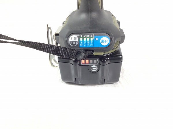 ☆未使用品 ケース不良☆makita マキタ 18V 充電式インパクトドライバ TD173DRGXO オリーブ バッテリー2個(18V 6.0Ah)充電器135483 - 8