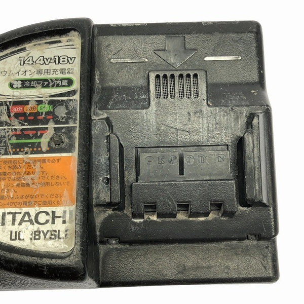 ☆中古品☆HITACHI 日立工機 リチウムイオン蓄電池 BSL1830×2 充電器付き 合計3点セット 電動工具120797 - 7
