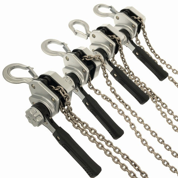 ☆未使用品 4点セット☆KITO キトー レバーブロック LX005 荷重0.5ton/0.5トン 揚程1.2m レバーホイスト 荷揚げ 吊り具117691 - 3