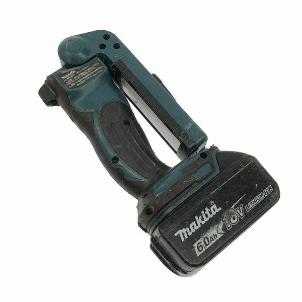 ☆中古品☆makita マキタ 14.4V/18V 充電式LEDワークライト ML801 バッテリ1個(18V6.0Ah)付 コードレス 作業ライト 投光器125850 - 3