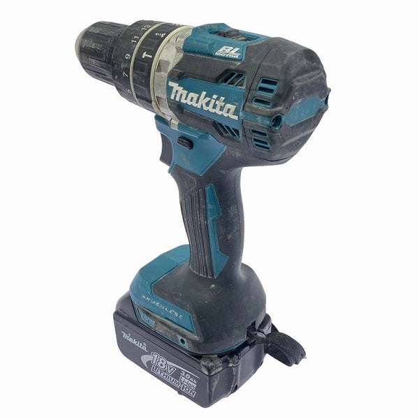 ☆中古品☆ makita マキタ 18V充電式ドライバドリル HP484D 青/ブルー 本体+バッテリー1個(3.0Ah)114845 - 5