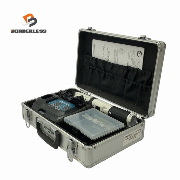 ☆美品☆makita マキタ 7.2V 充電式ペンインパクトドライバ TD022DSHXW 白 バッテリー2個(7.2V 1.5Ah) 充電器 ケース付129900 - 1